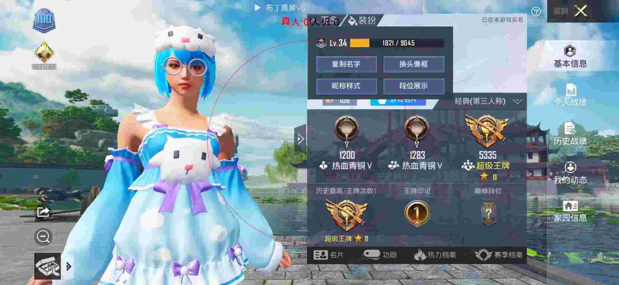 和平精英布丁直装透视 - 和平精英科技之星衣服搭配辅助预览图